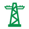 Icon of a powerline tower