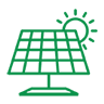 Icon of a solar panel