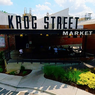 Image of the entrance of Krog Street Market