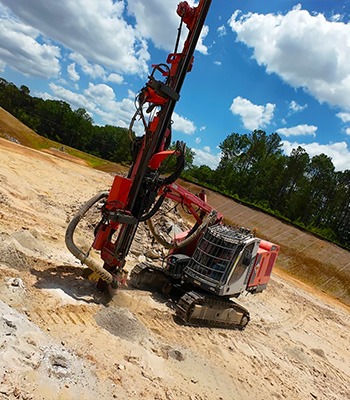 Image of machinery on a construction site